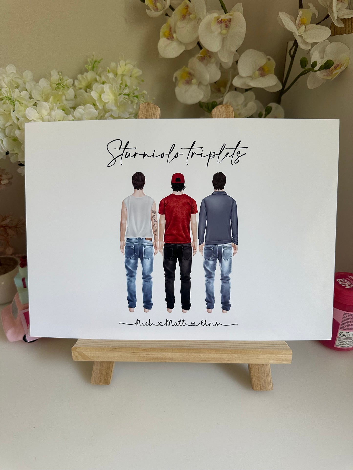 Sturniolo Triplets Inspired Print