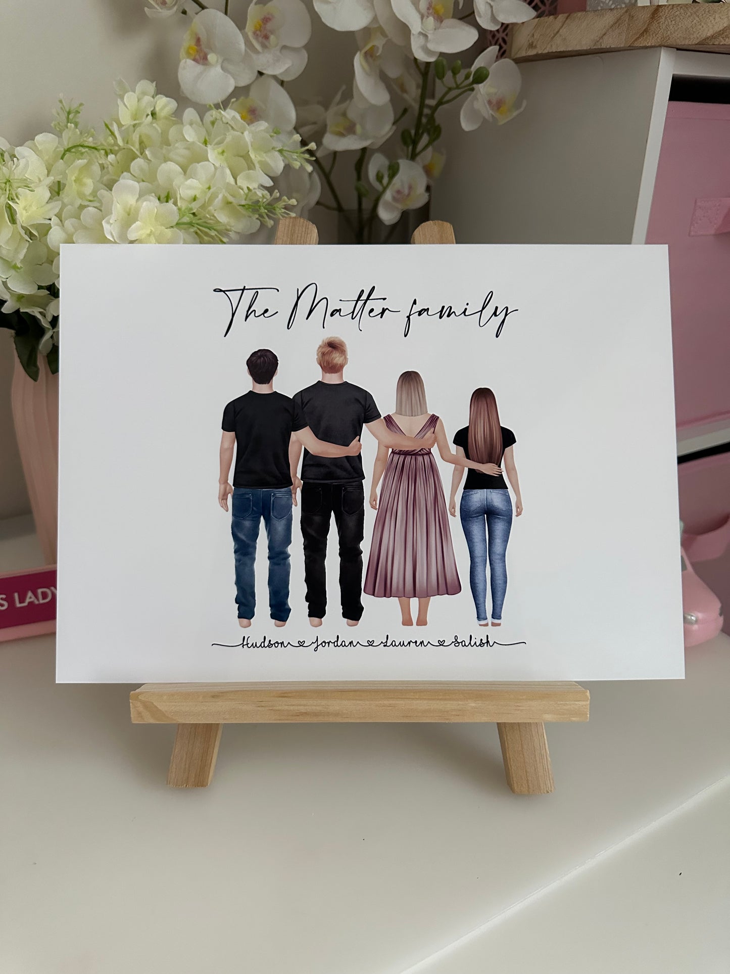 The Matter Family Inspired Print