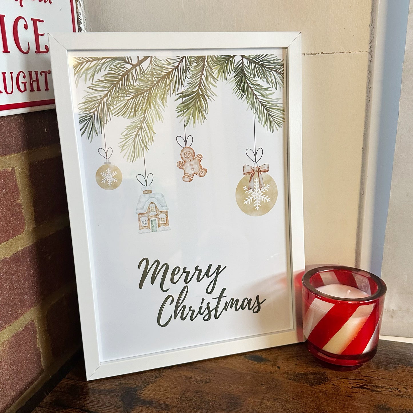 Merry Christmas | Christmas Print