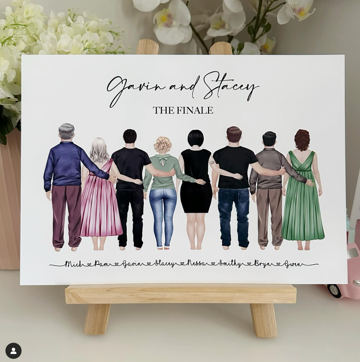 Gavin And Stacey Inspired Print