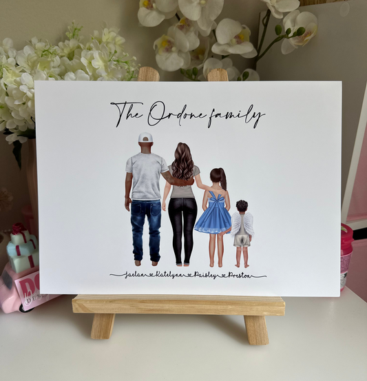 The Ordone Family INSPIRED print