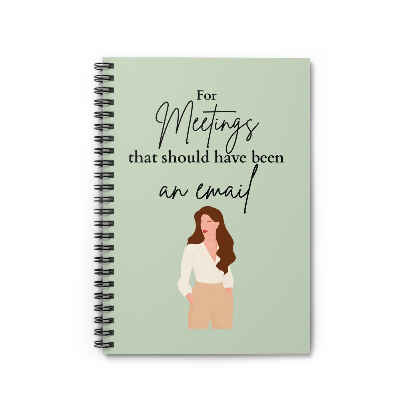 Meetings That Should Have Been an Email Notebook, Office Supply, Work Journal, Gift for Professionals, Funny Quote Notebook, Gift for [...]