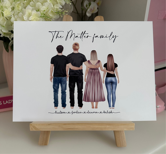 The Matter Family Inspired Print