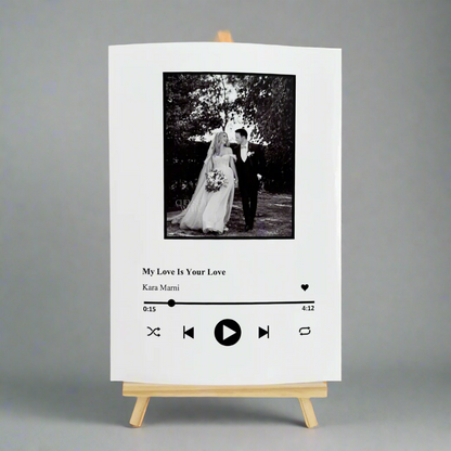 Personalised Song|Anniversary|Wedding Print