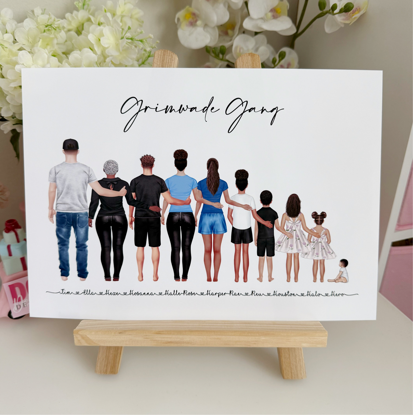 The Grimwade family INSPIRED PRINT
