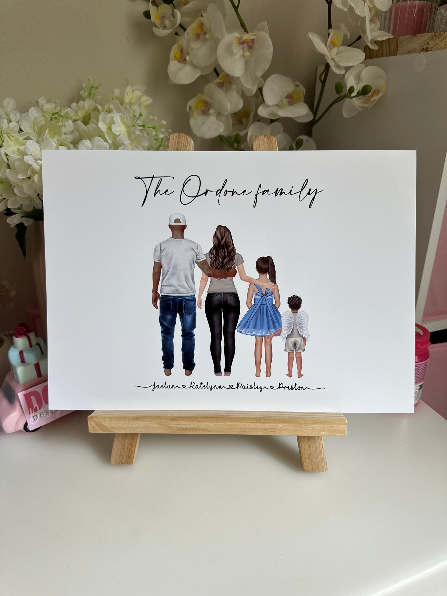 The Ordone Family INSPIRED print