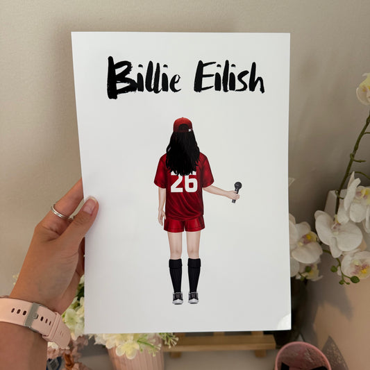 Billie Eilish Inspired Print