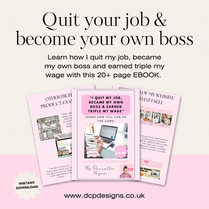 How To Make Money Online | Quit Your Job, Become Your Own Boss | Digital Marketing EBOOK