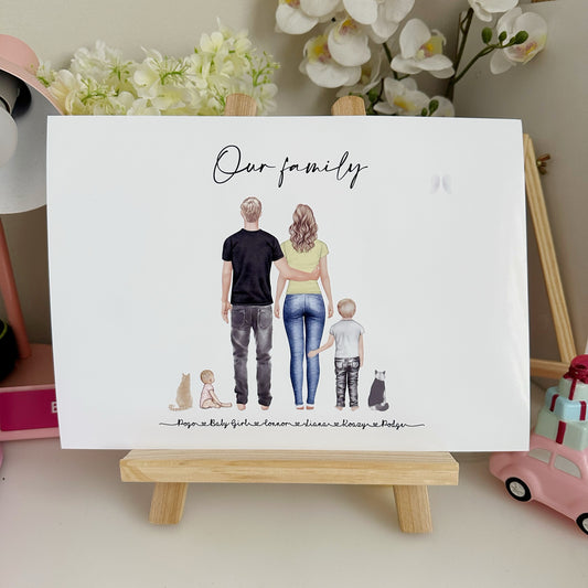 Connor and Lianna Inspired Print