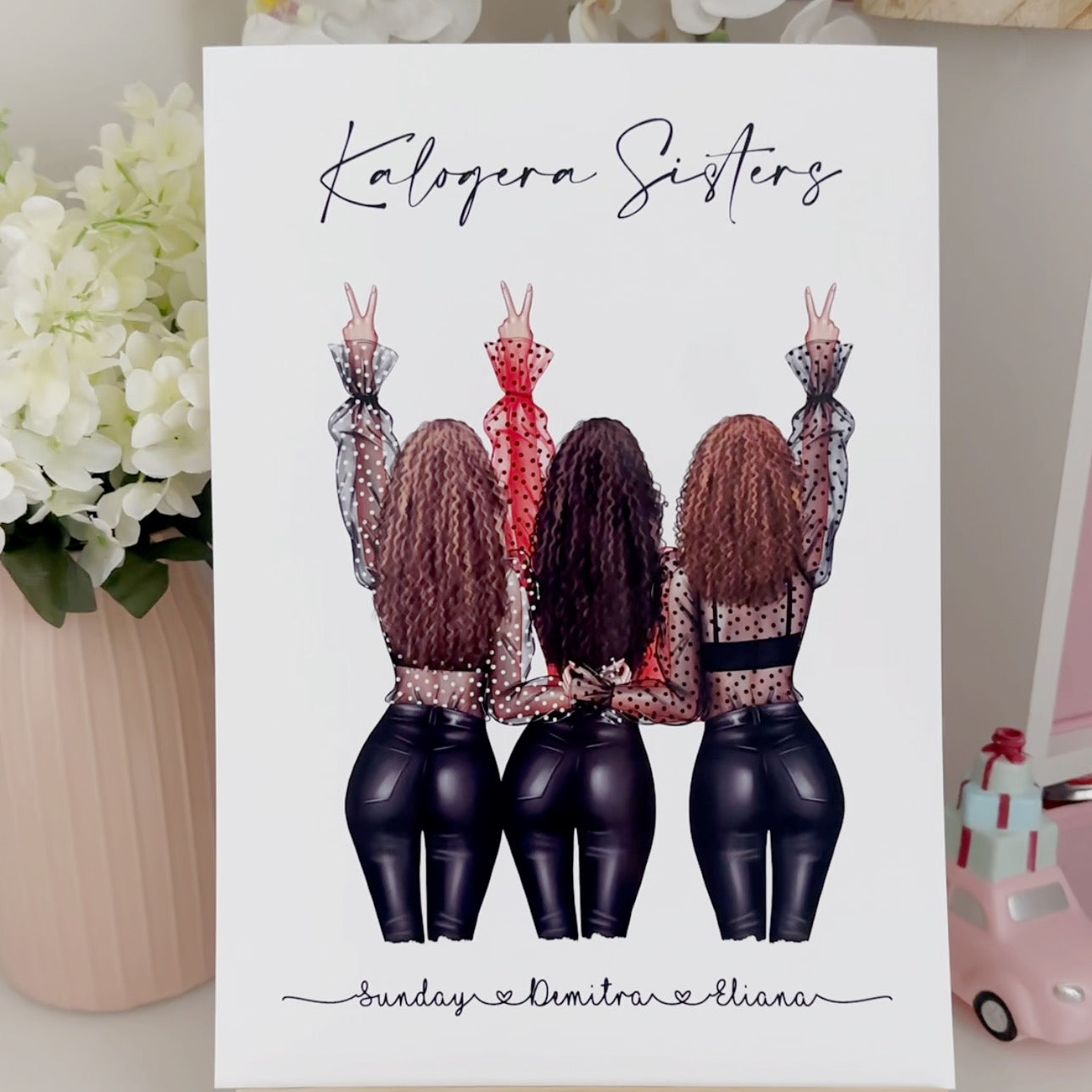 Kalogeras Sister Inspired Print