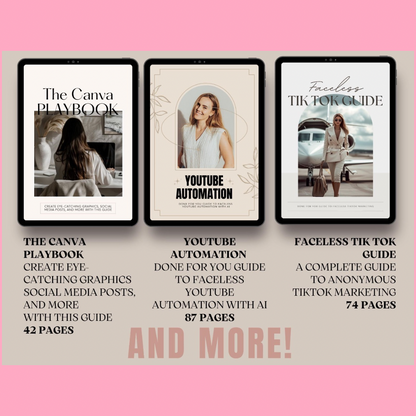 Faceless Digital Marketing Bundle- Resell All Products As Your Own