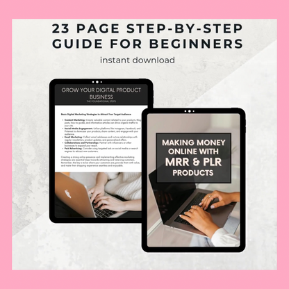 Making Money Online With PLR & MRR Beginners Guide | Digital Marketing Mini Course | RESELL AS YOUR OWN!