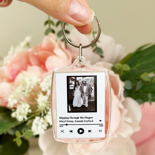 Personalised Special Song Keyring