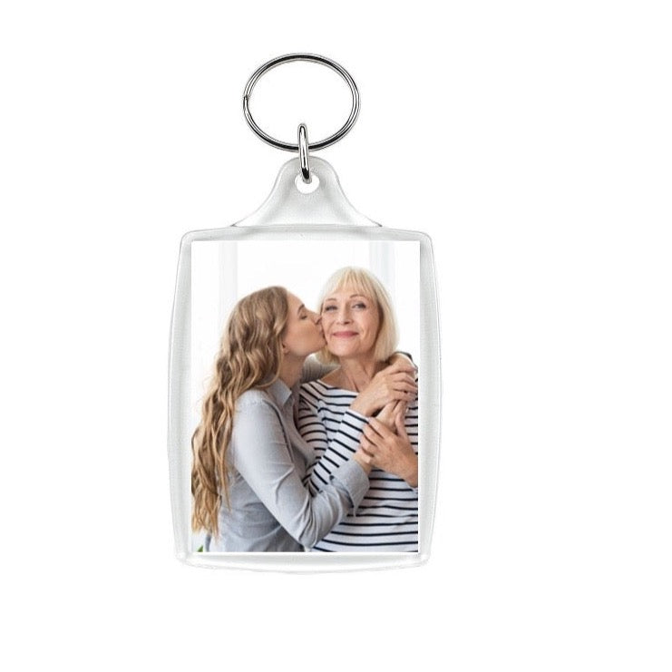 Personalised Photo Upload Keyring