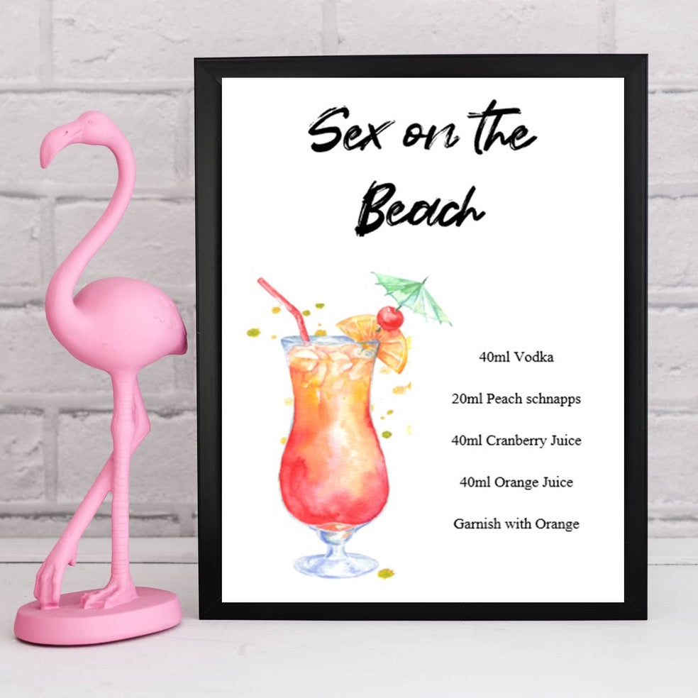 Cocktail | Bar | Summer Print