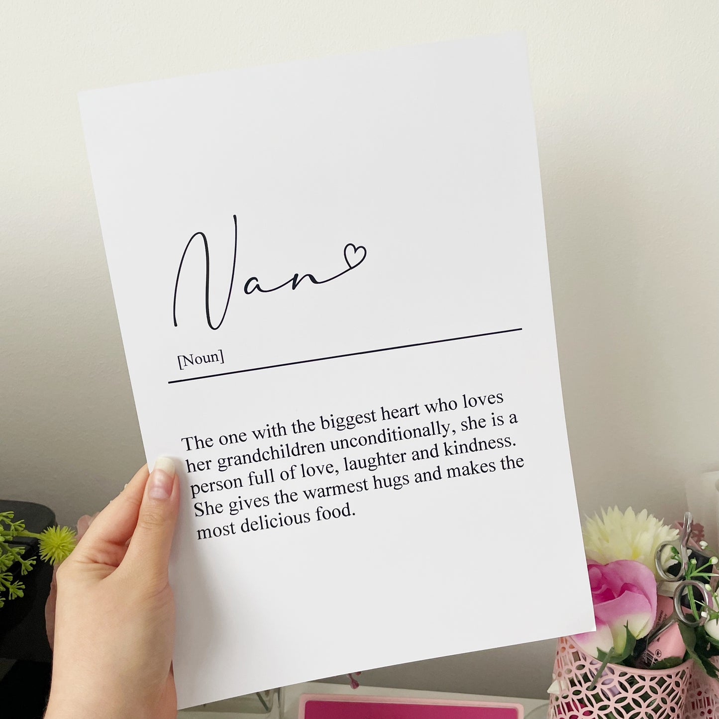 Nan | Grandma Definition Print