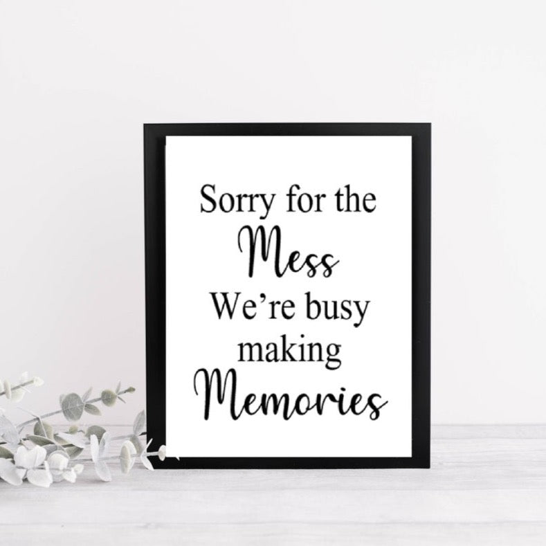 Making Memories | Home Quote Print