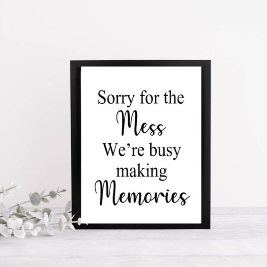 Making Memories | Home Quote Print