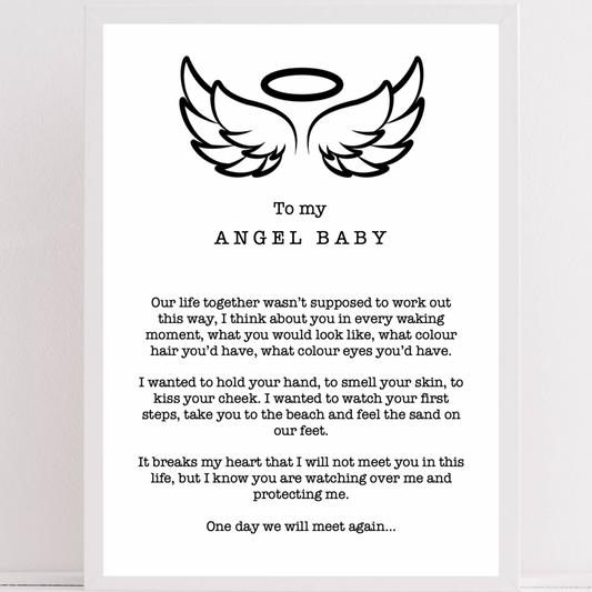 Angel Baby | Miscarriage Print