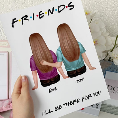 Personalised FRIENDS | Sister Print