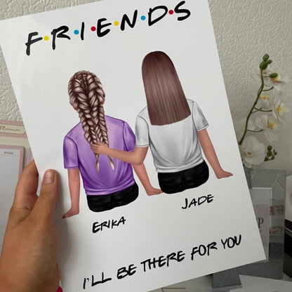 Personalised FRIENDS | Sister Print