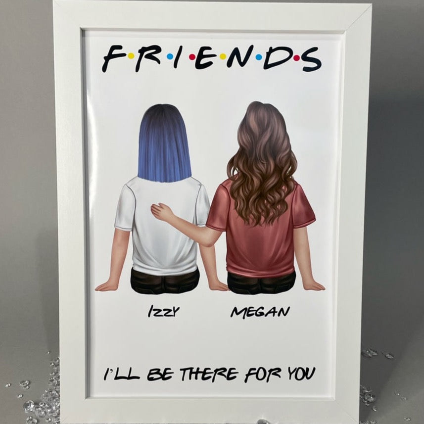 Personalised FRIENDS | Sister Print