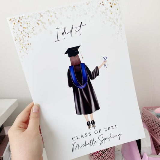 Personalised Graduation | University Gift Print