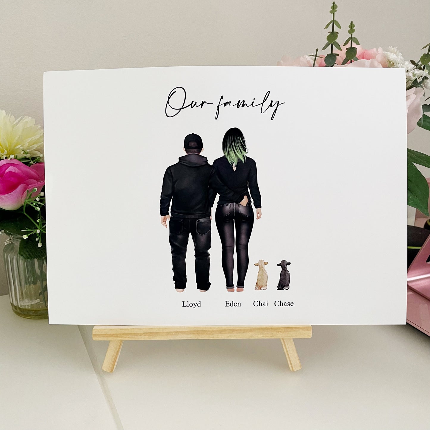 Personalised Family | Friends | Couple | Pet Print