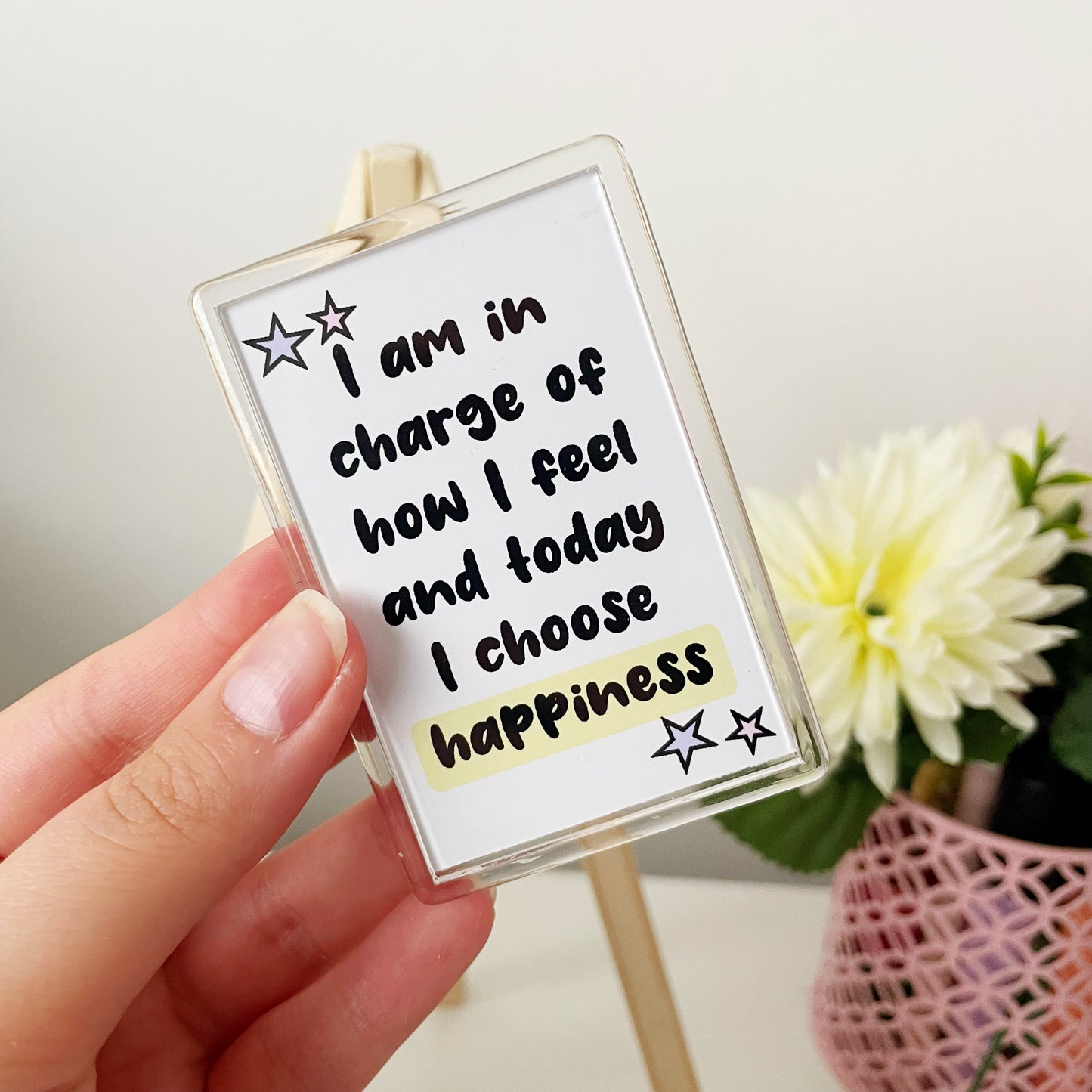 I Choose Happiness Positive Magnet