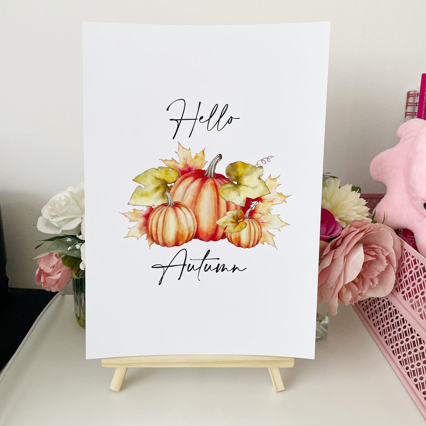 Hello Autumn Print