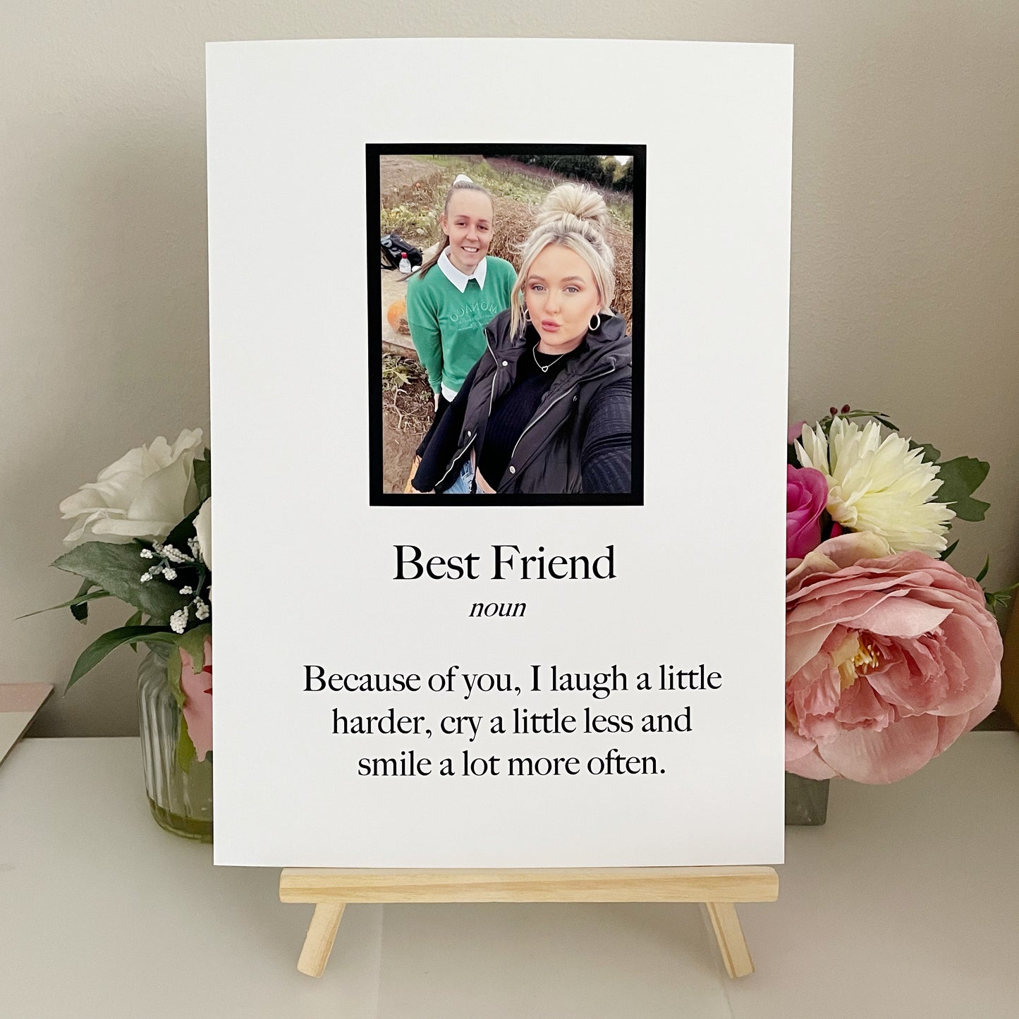 Best Friend Photo Upload Print