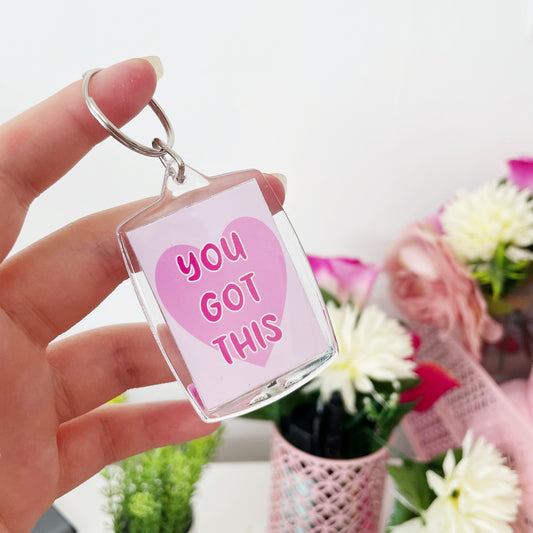 Motivational | Positive You Got This Keyring