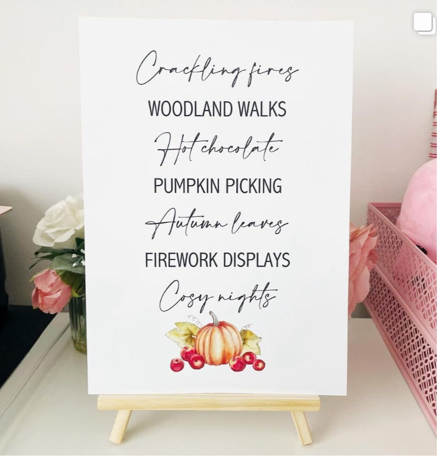 Autumn Vibes Print