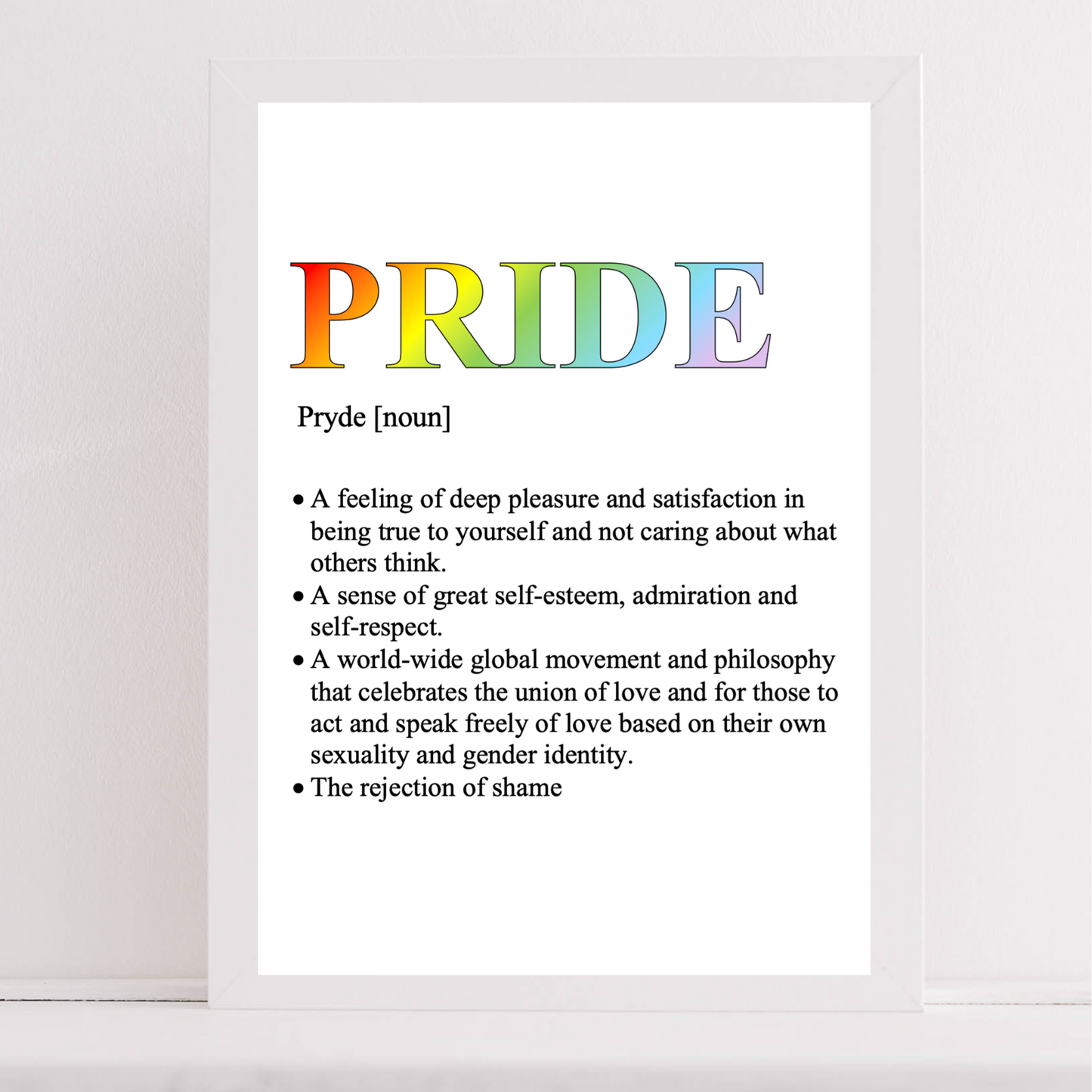 PRIDE | LGBTQ+ Print