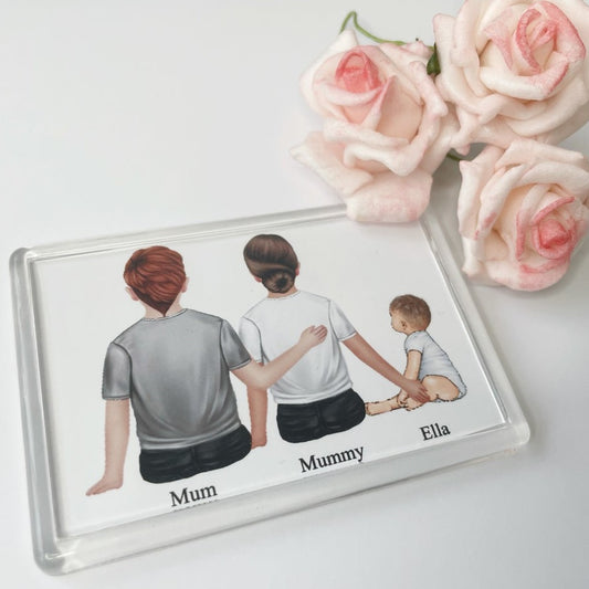 Personalised|Family|Couple|Friends Fridge Magnet