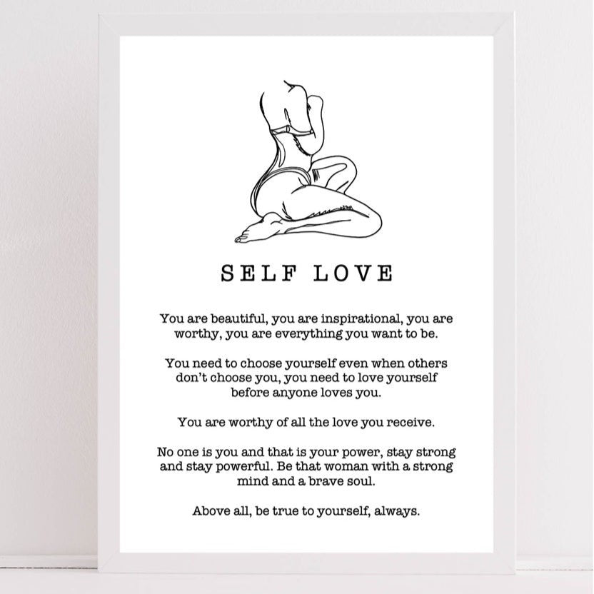 Self Love | Self Care Print