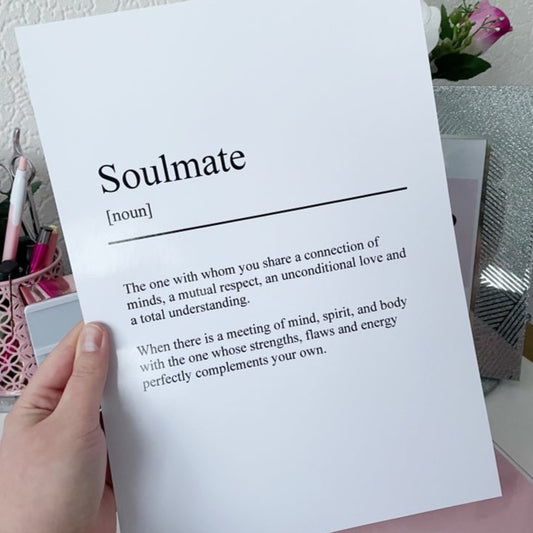 Soulmate | Valentines Day Print